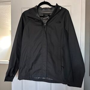 The North Face Women's Rain Shell Jacket, Black, Size M